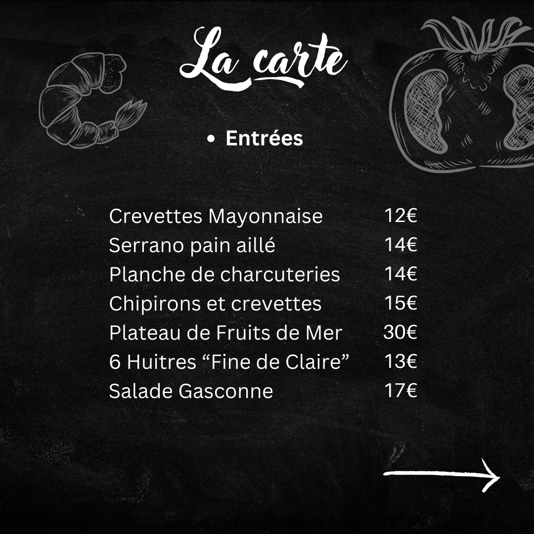 Carte de restaurant — slide 2