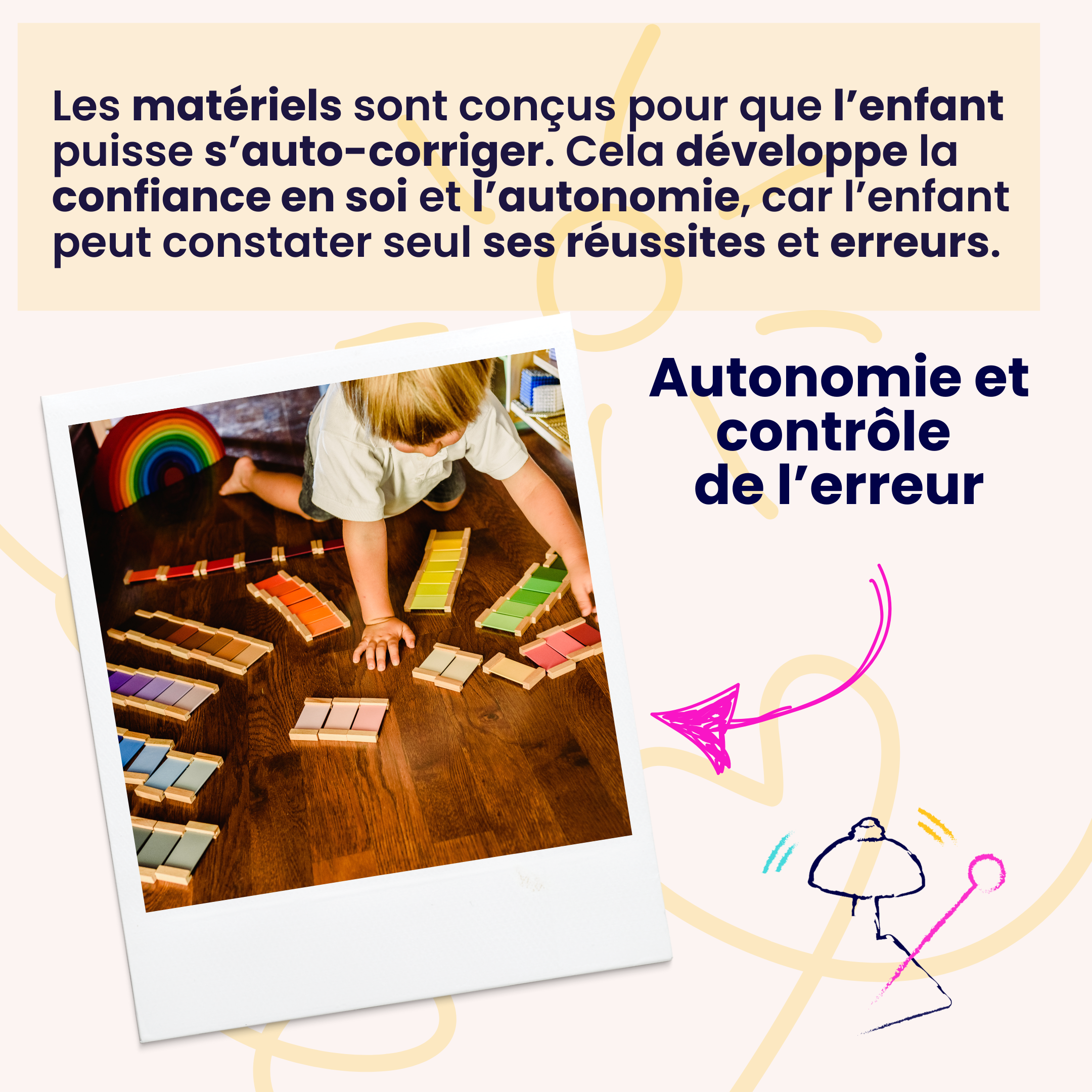 L'importance du matériel Montessori — slide 6