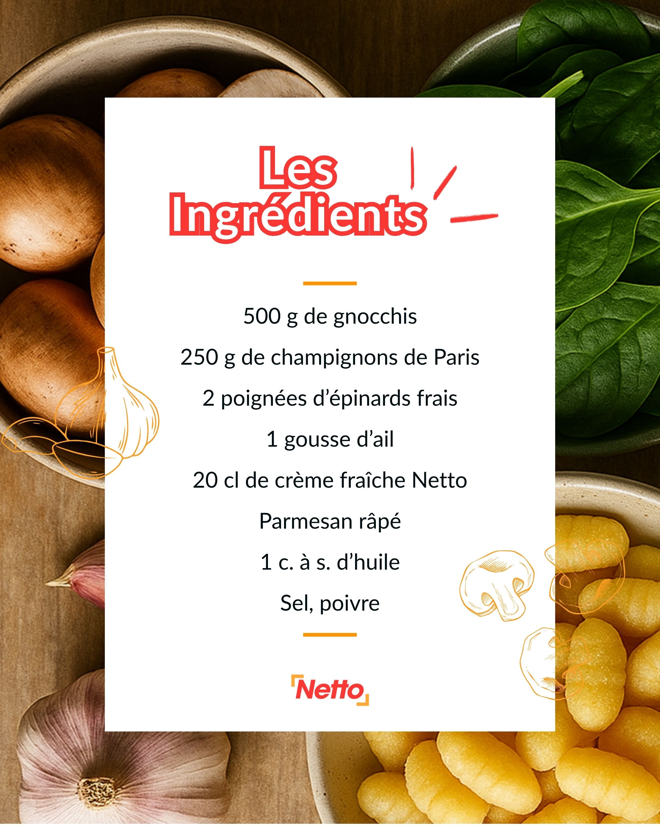 Recette NETTO — slide 2