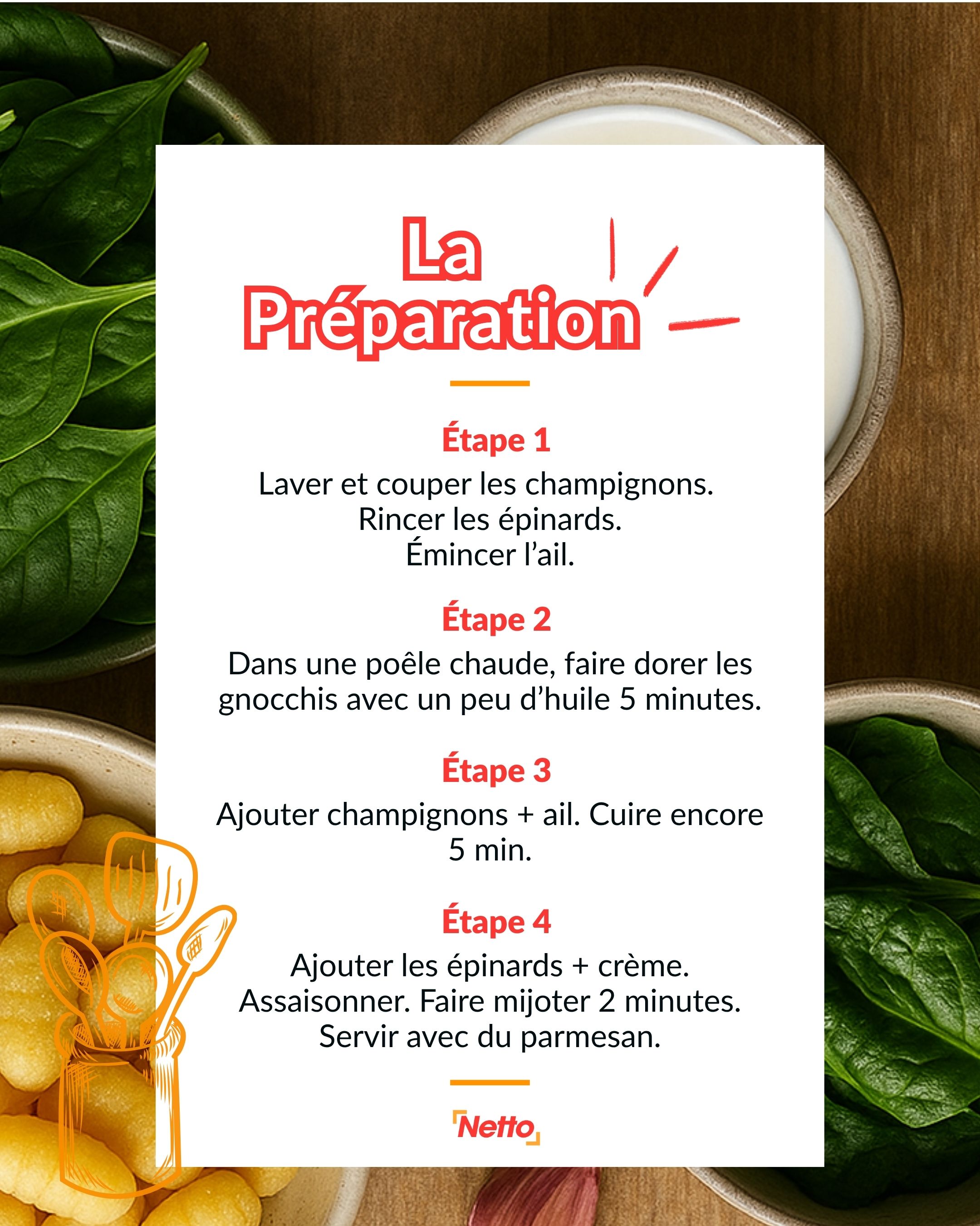 Recette NETTO — slide 3